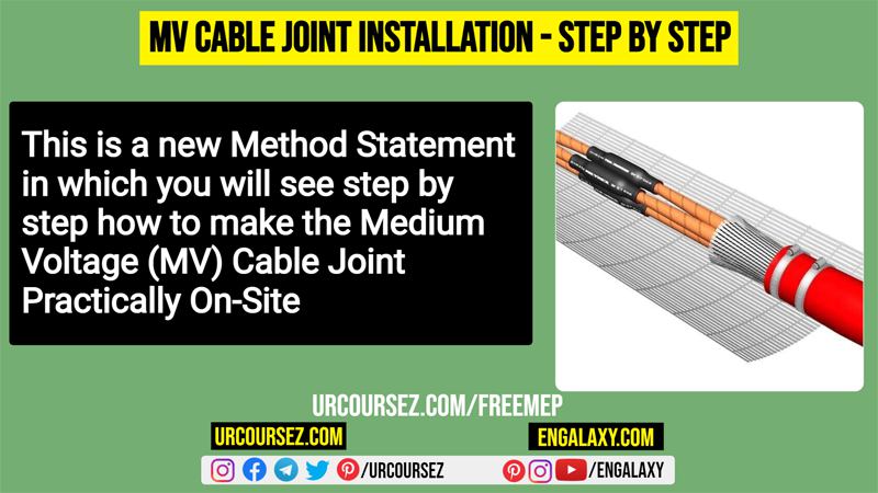 MV Cable Joint Method Statement Step by Step - engalaxy.com