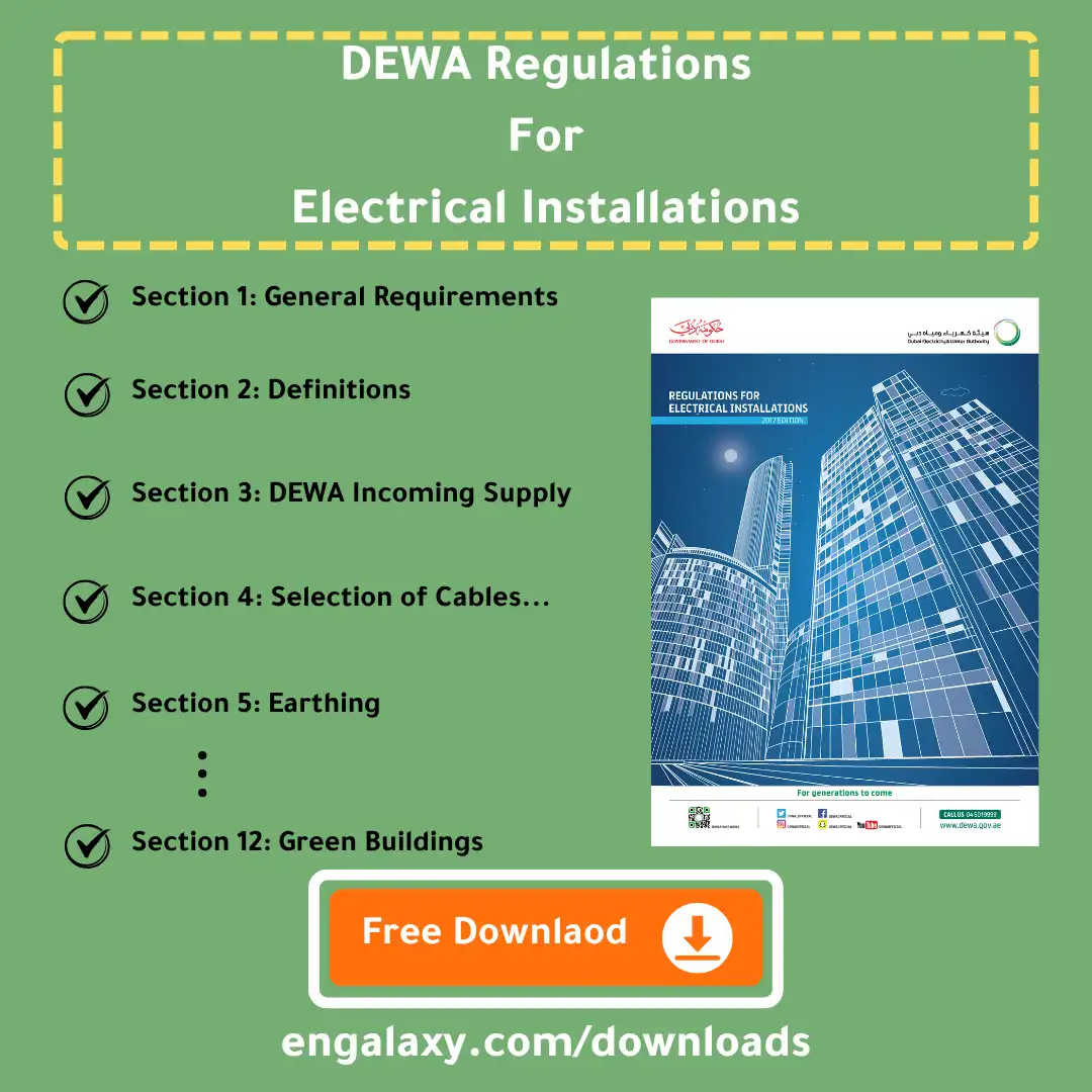 DEWA Regulations for Electrical Installations - engalaxy