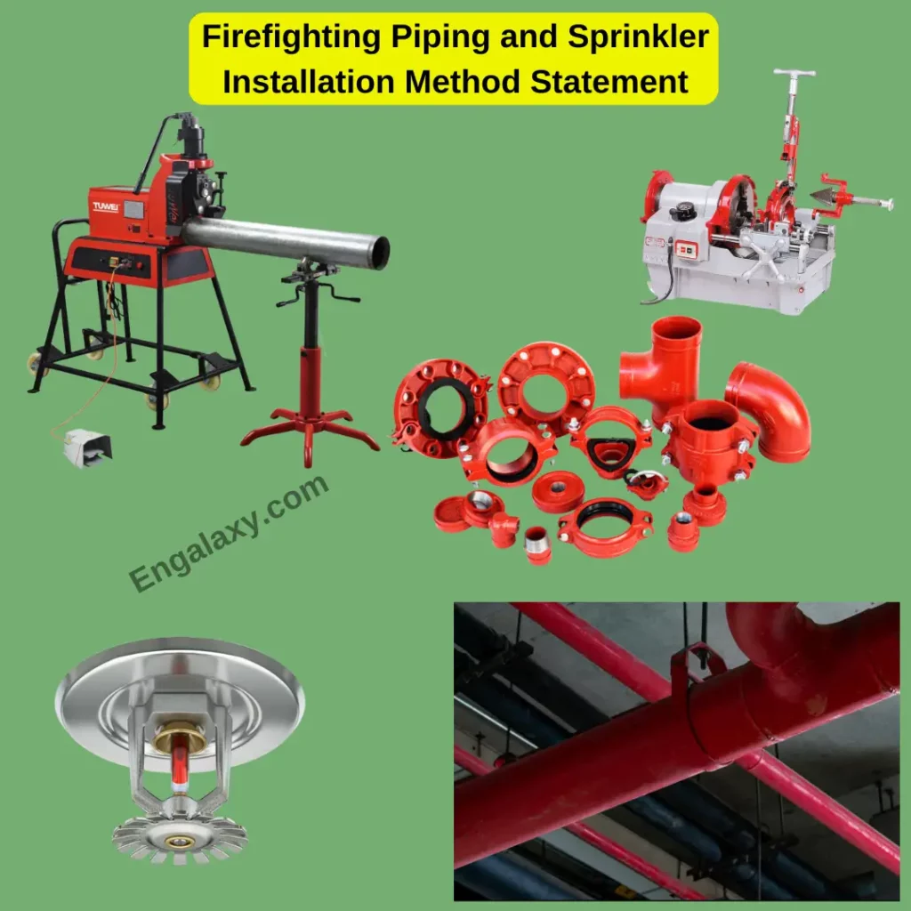Firefighting Piping and Sprinkler Installation Method Statement - engalaxy