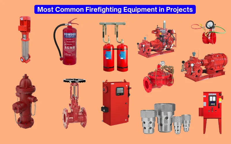Most Common Firefighting Equipment in Projects - engalaxy.com