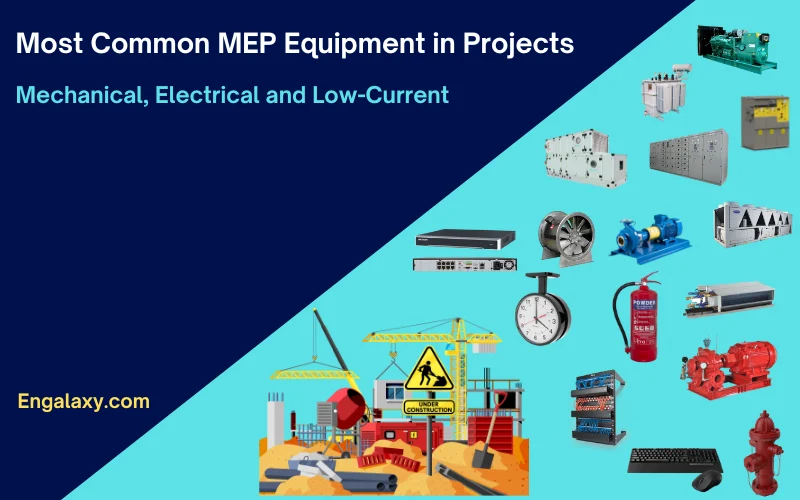 Most Common MEP Equipment in Projects - engalaxy.com