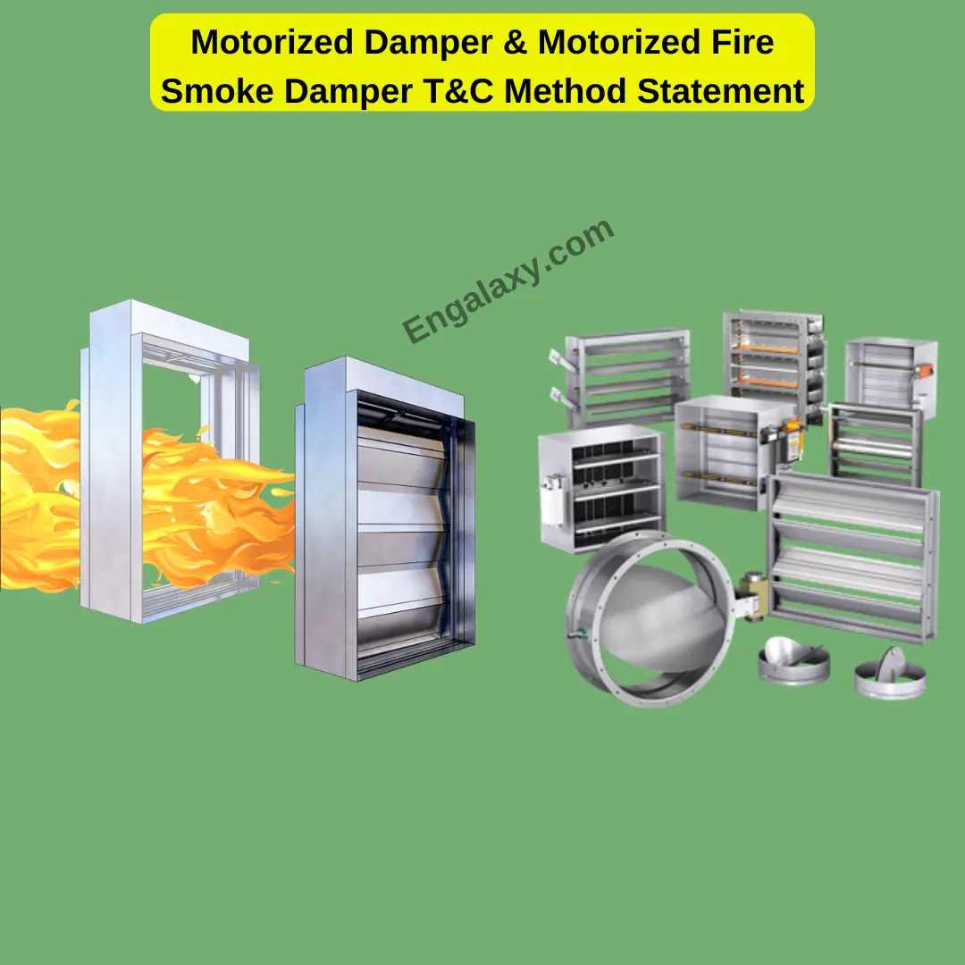 Motorized Damper & Motorized Fire Smoke Damper T&C Method Statement - engalaxy