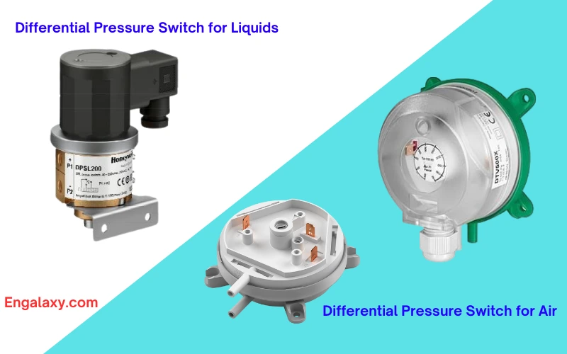 Differential Pressure Switch for Liquids & Air