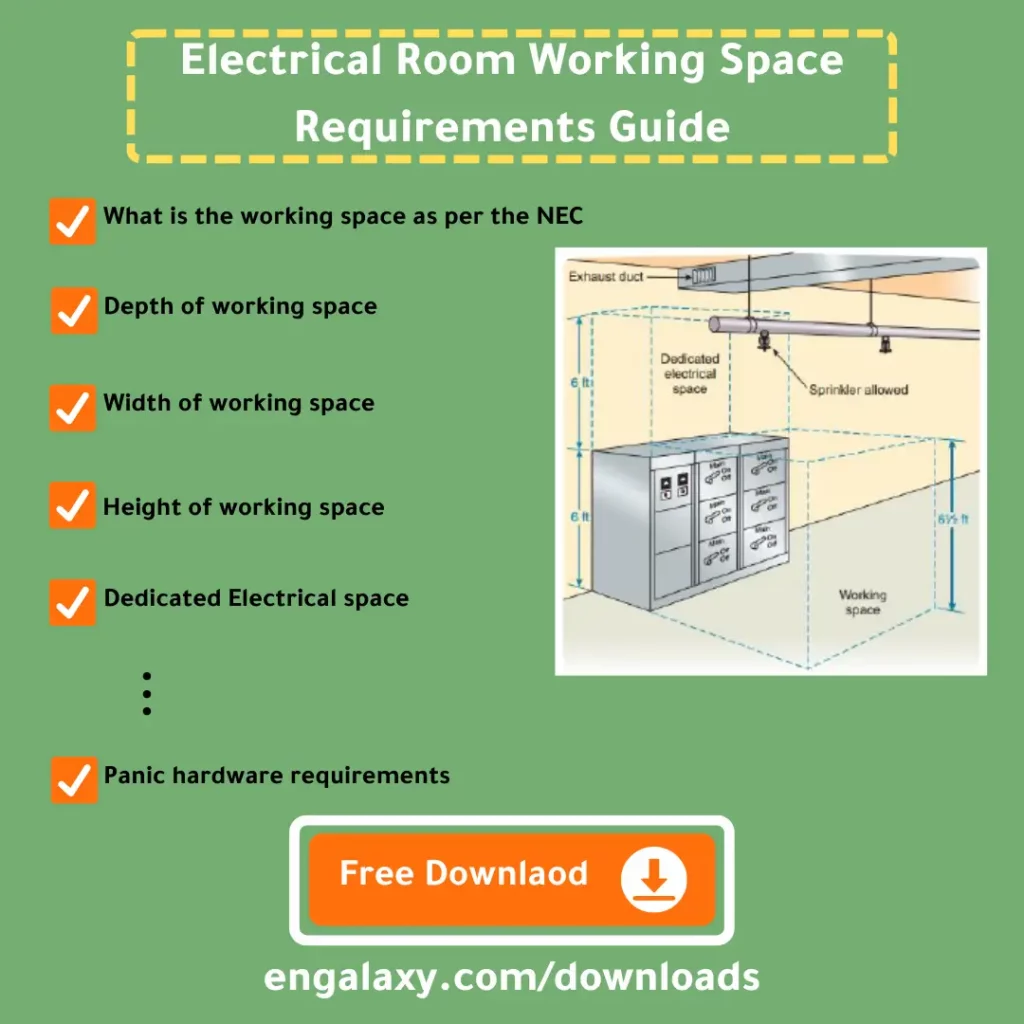 Electrical Room Working Space Requirements Guide Your Easy Guide in