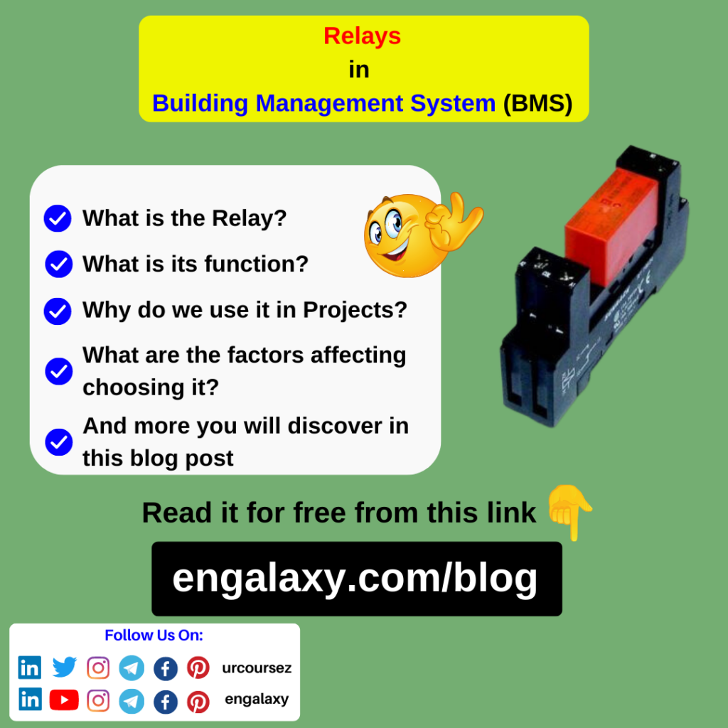 Relay in Building Management System (BMS) - engalaxy